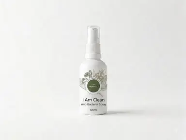 I Am Clean Anti-Bacterial Hand Spray – Lemon Myrtle & Aloe Spray That Kills 99% of Germs