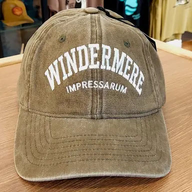Impressarum Vintage Cotton Dad Hat - Dark Khaki