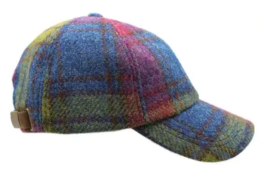 Harris Tweed Baseball Cap - Lupin