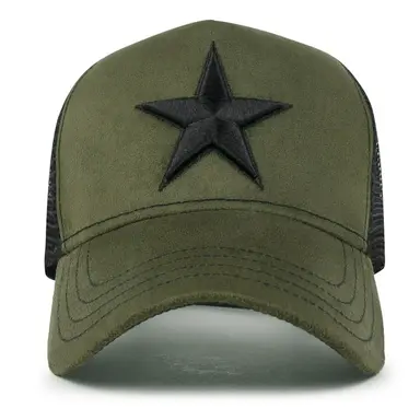 Star (Olive Suede)