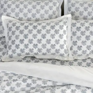 Bed Sheet Hand Block Printed - Tree of Life (Without Pillow Cover)