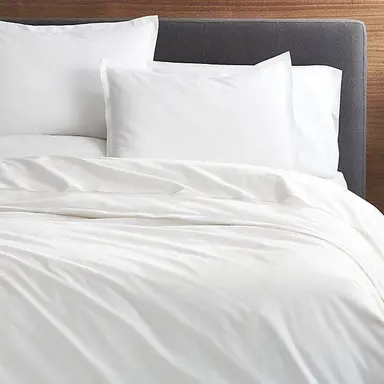 Duvet Cover + Pillow Cover - 300TC White