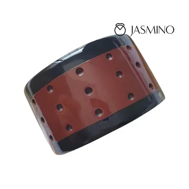 Unique Handmade Jewelry Wine Red Horn Cuff Bracelet J18361