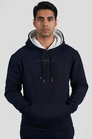 Navy Organic Cotton Hoodie