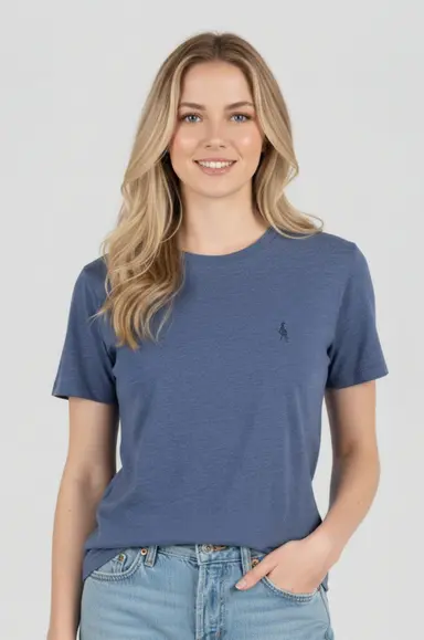 Indigo Slub T-Shirt