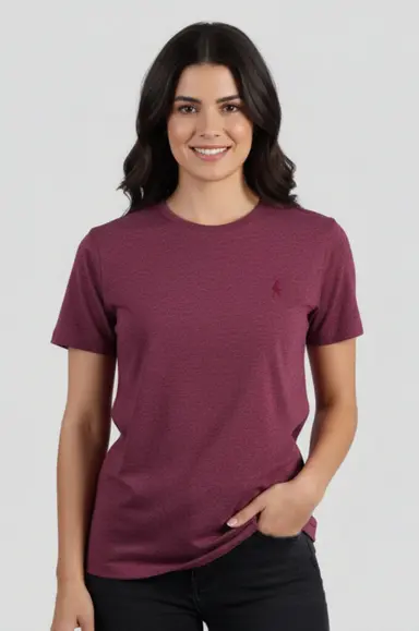 Wine Slub T-Shirt -