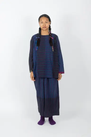 Hickelii | Organic Kala Cotton Handwoven Top and Pant Co Ord Set