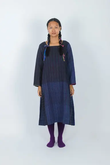 Riparia | Handwoven Organic Cotton Relaxed Dress