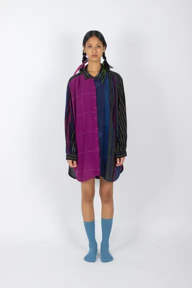 Pavia | Organic Kala Cotton Handwoven Oversize Shirt