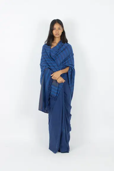 Malayana | Handwoven Organic Cotton Saree