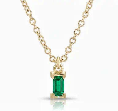 Opaline Emerald Necklace