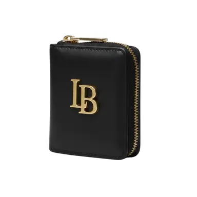 Regents Park Mini Black Plant-Based Leather Wallet (Available for Pre-order 28th Nov)
