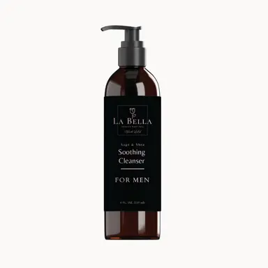 MEN’S SAGE AND SHEA SOOTHING CLEANSER