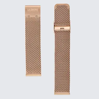 Dây Đeo Đồng Hồ Lưới Màu Vàng Hồng | 20MM