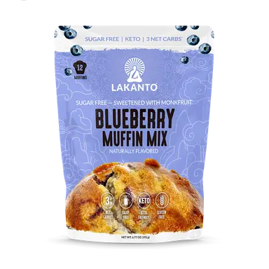 Sugar-Free Blueberry Muffin Mix