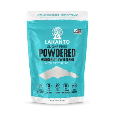 POWDERED 1:1 MONK FRUIT SWEETENER, SUGAR SUBSTITUTE