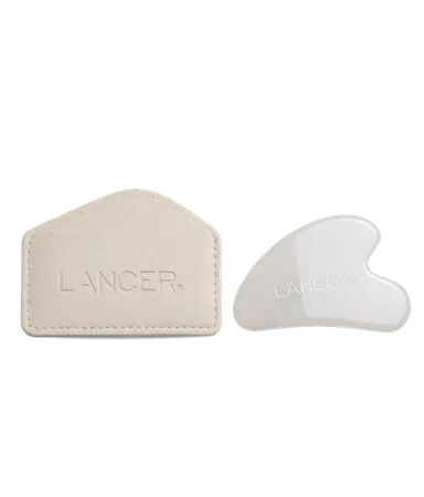 Lancer White Crystal Gua Sha