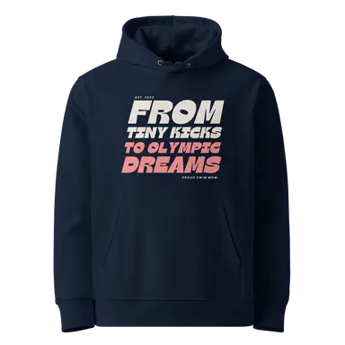 Organic Hoodie Tiny Kicks Olympic Dreams