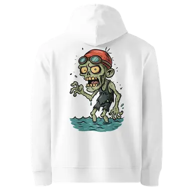 Organic Hoodie Halloween Pool Zombie