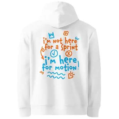 Organic Hoodie Here for Motion Swim Hoodie