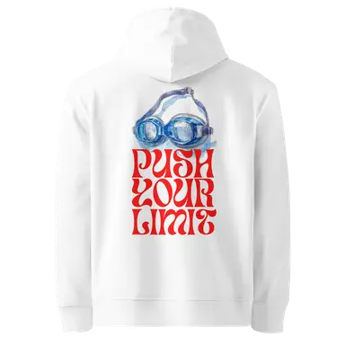 Organic Hoodie Push Your Limit