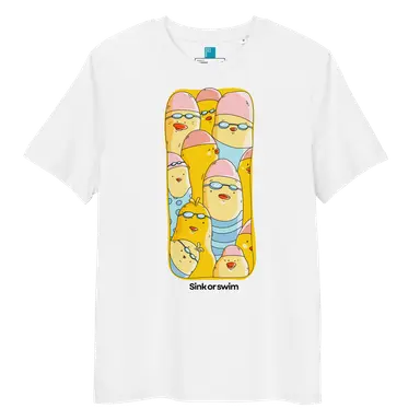 Organic Cotton T-Shirt Sink or Swim