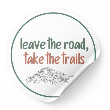 Leave the Road | Motto Sticker