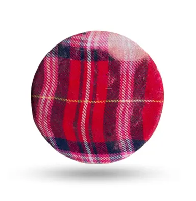 Upcycled Flannel Magnet