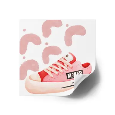 Converse Love Ohio Maker Sticker
