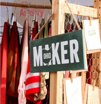 Ohio Maker Wood Sign