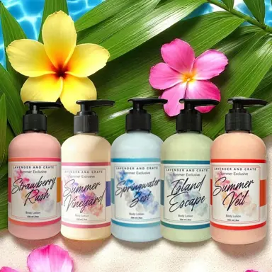 Kem dưỡng thể mùa hè
