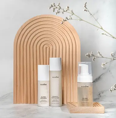L'eaine Anti-Acne Series (Acne Wash 100ml, Toner 150ml, Moisturizer 100ml)