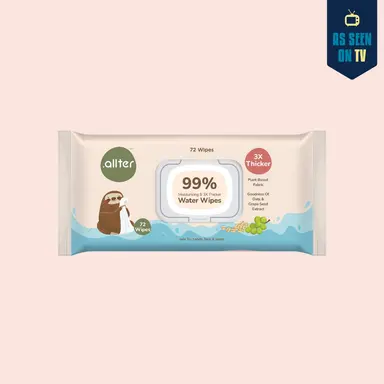 .allter Baby 99% Water Wipes || 3X Thicker