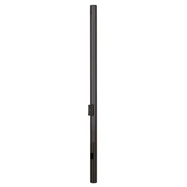 15 Foot 4 Inch Direct Burial Straight Round Steel Pole 11G
