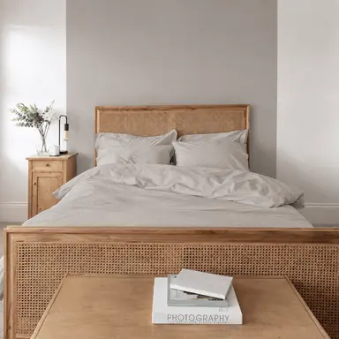 270TC Organic Cotton Percale Bedding Set, Soft & Breathable – Harbour Stone
