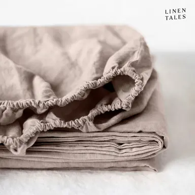 100% Pure European Linen Deep Fitted Sheet – Tailored Luxury – Portobello
