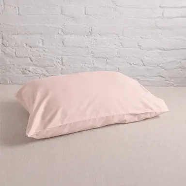 270TC Organic Cotton Percale Pillowcase – Soft, Breathable & Certified - Coral Sands