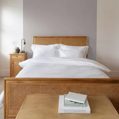 300TC Organic Sateen Bedding Set – Smooth Luxury in Certified Cotton - Sea Salt