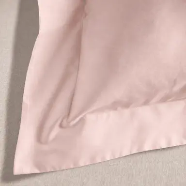 270TC Organic Cotton Oxford Pillowcase – Classic Softness with Tailored Finish - Coral Sands