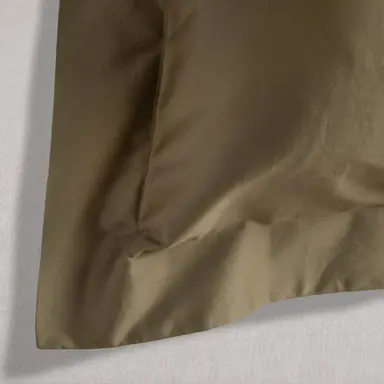 300TC Organic Sateen Oxford Pillowcase – Smooth Cotton with Tailored Detail – Sea Fern