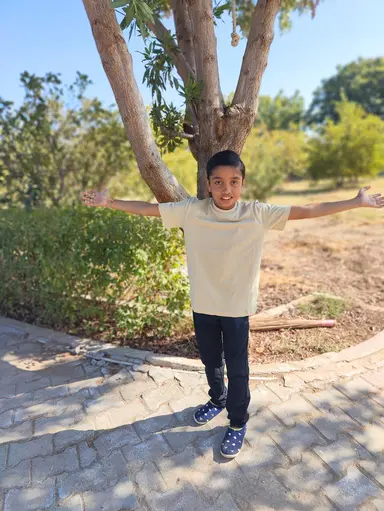 Natural Dye & Organic Cotton Lemon Yellow Kids T-shirt