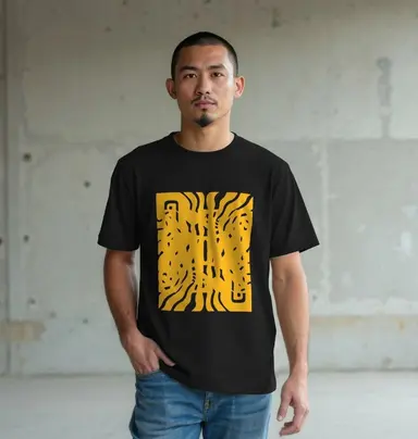 Golden Labyrinth Tee