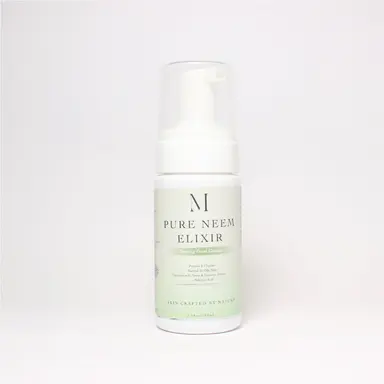 Pure Neem Elixir foaming facial cleanser
