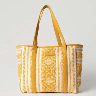 Honey Comb Shopper Bag