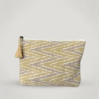 ButterCream Ikat Maxi Pouch