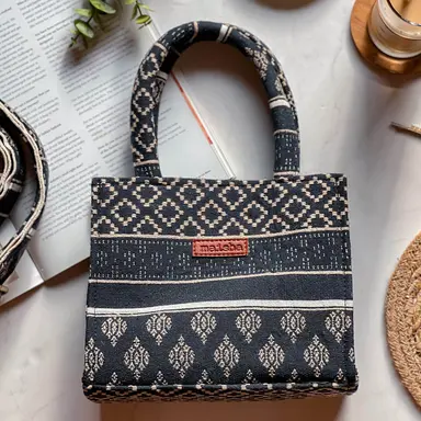 Moroccan Madness Box Bag (SMALL)