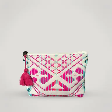 Wildberry Weave Mini Pouch