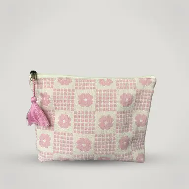 Rosie Check Maxi Pouch