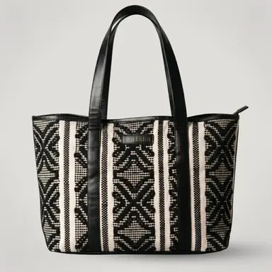 Ink & Ivory Shopper Bag