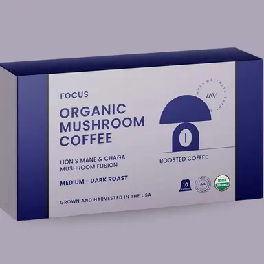 Cà phê nấm hữu cơ với Lion’s Mane & Chaga